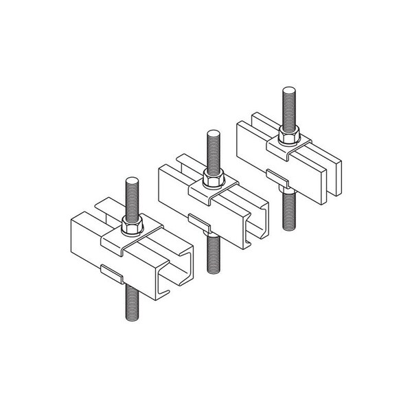 Chatsworth Products Cpi FRAMING CLIP KIT, CABLE RUNWAY, FOR 1" CHANNEL